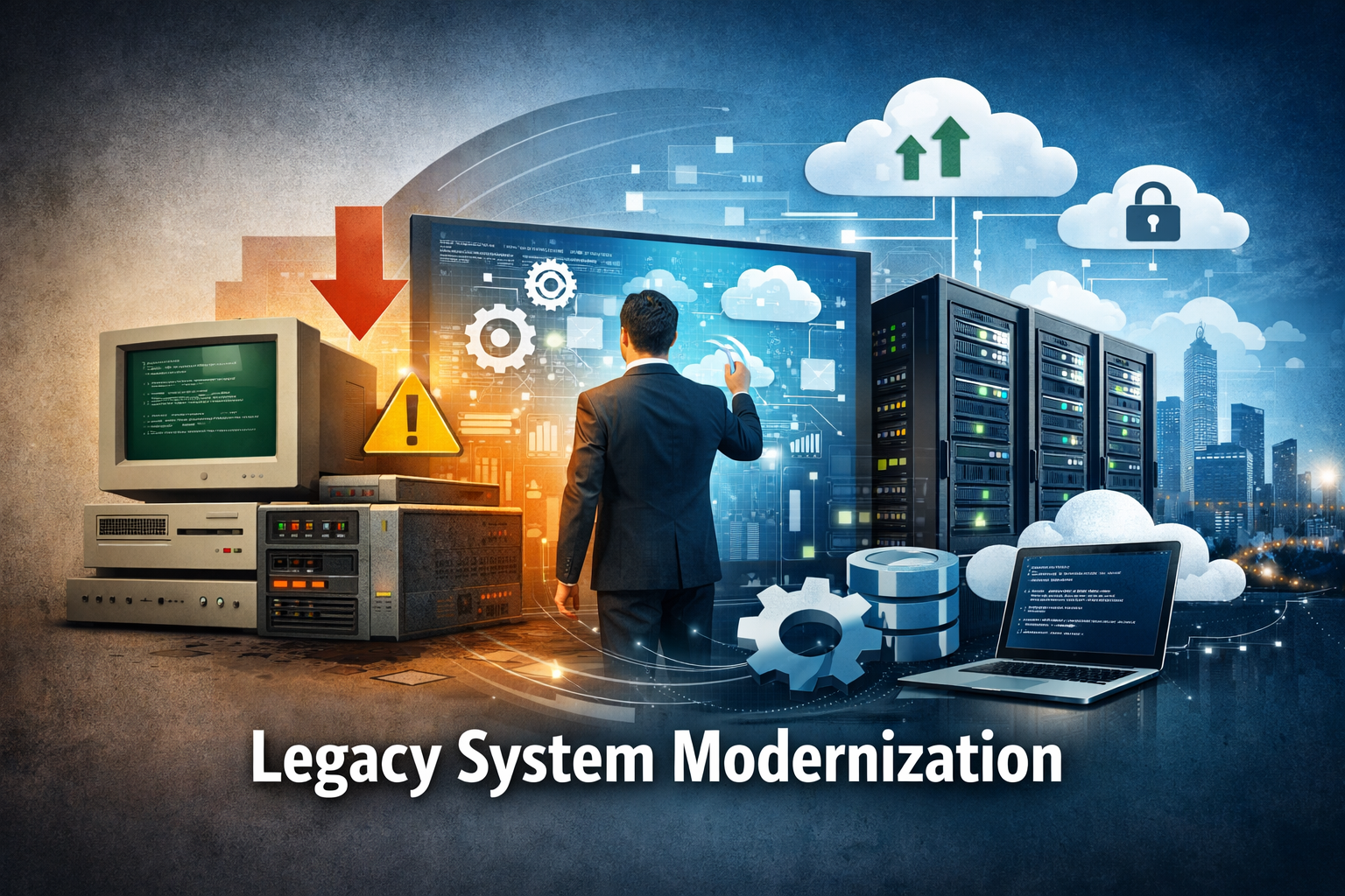 Legacy system modernization, company IT infrastructure