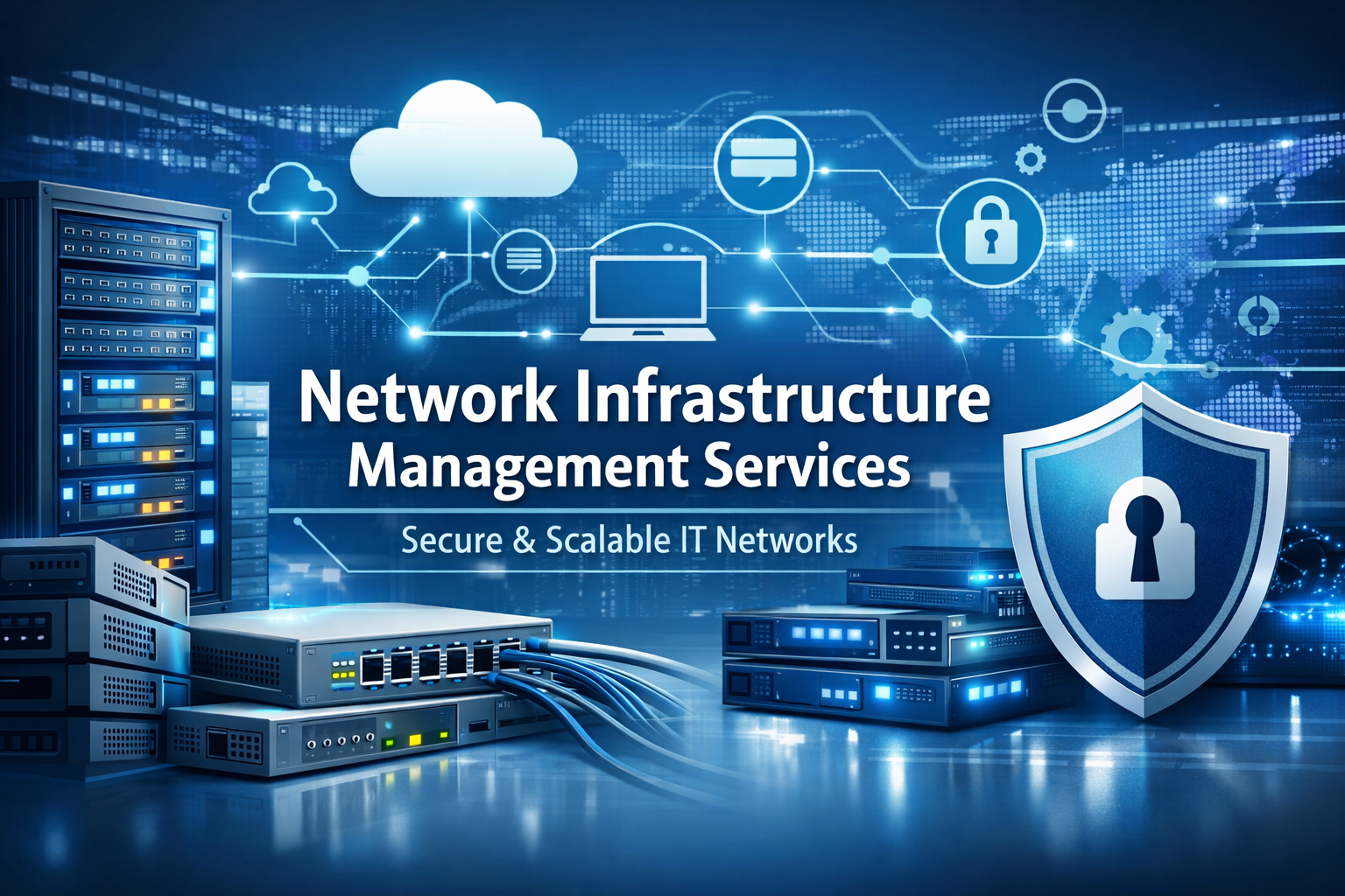 Network infrastructure management services for secure IT networks